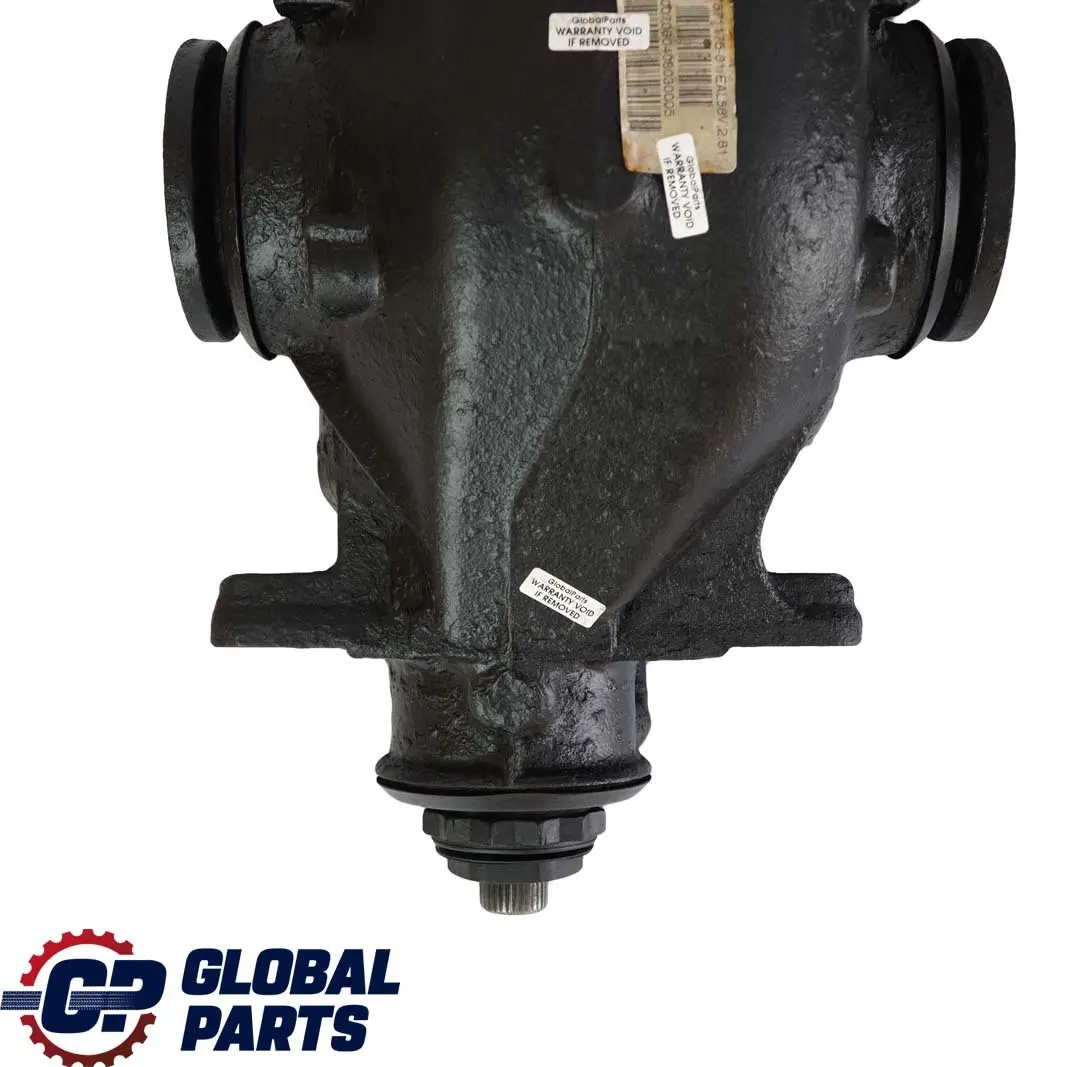 BMW E90 E91 E92 335d M57N2 Hinterachsgetriebe Differenzial 2,81 GARANTIE Erneut - SKU 7571176-1 - Teilenummer 7571176