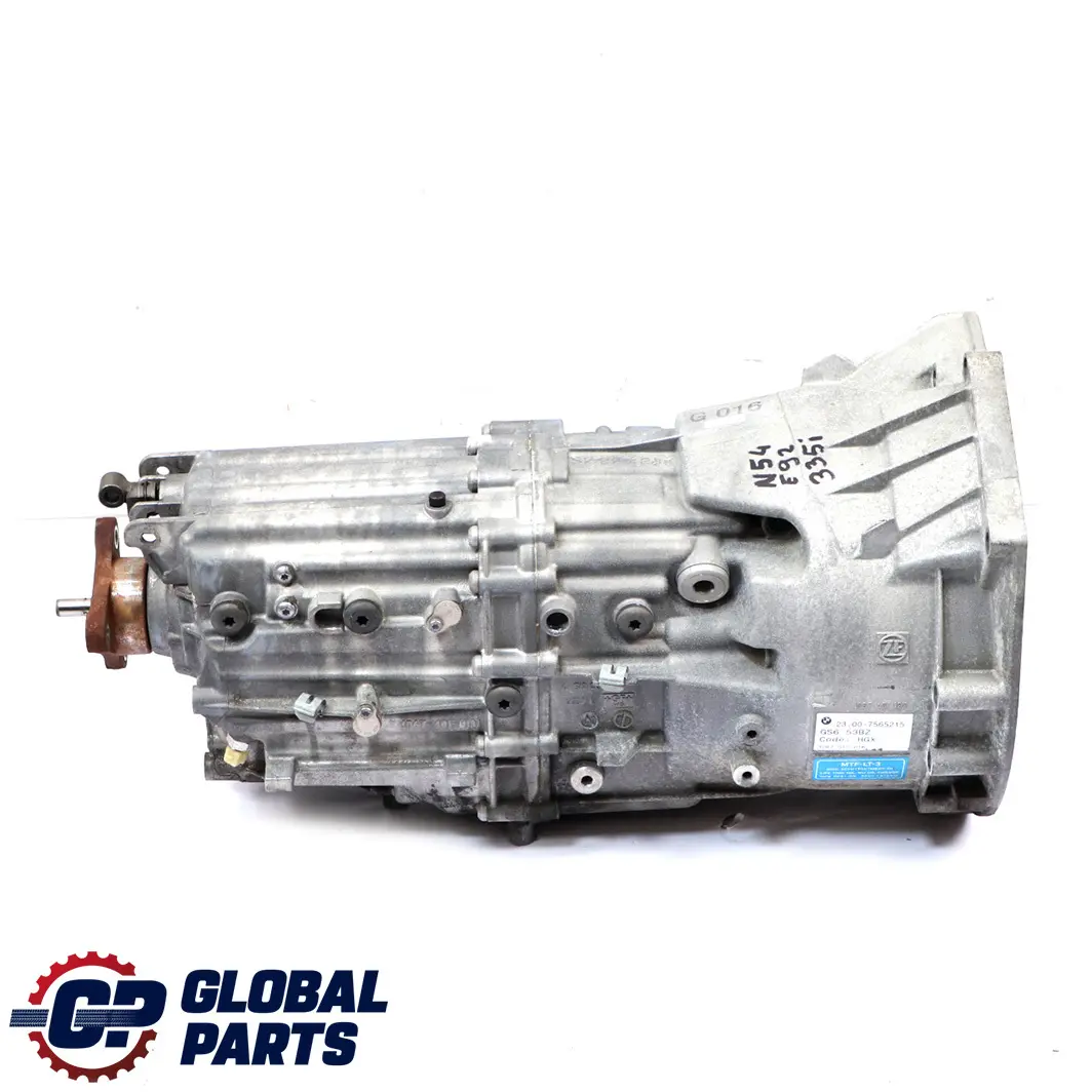 N54 Caja de Cambios Manual GS6-53DZ 7565215 G016 GARANTÍA para BMW E90 E91 E92 335i con número de pieza 7571423 BMW E90 E91 E92 335i N54 Caja de Cambios Manual GS6-53DZ 7565215 G016 GARANTÍA - SKU 7571423 - Número de pieza 7571423