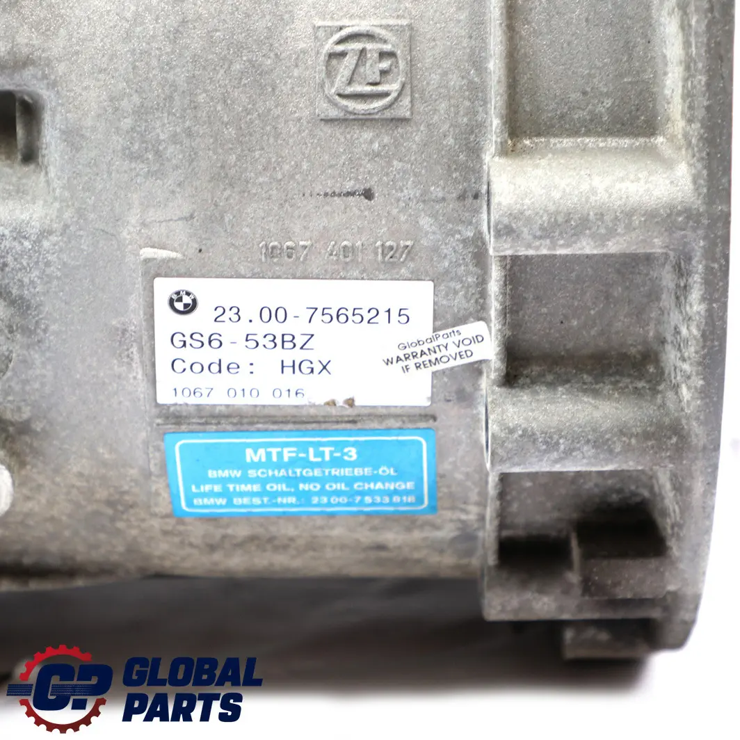 N54 Boîte Vitesses Manuelle GS6-53DZ 7565215 G016 GARANTIE BMW E90 E91 E92 335i - SKU 7571423 - Numéro de pièce 7571423