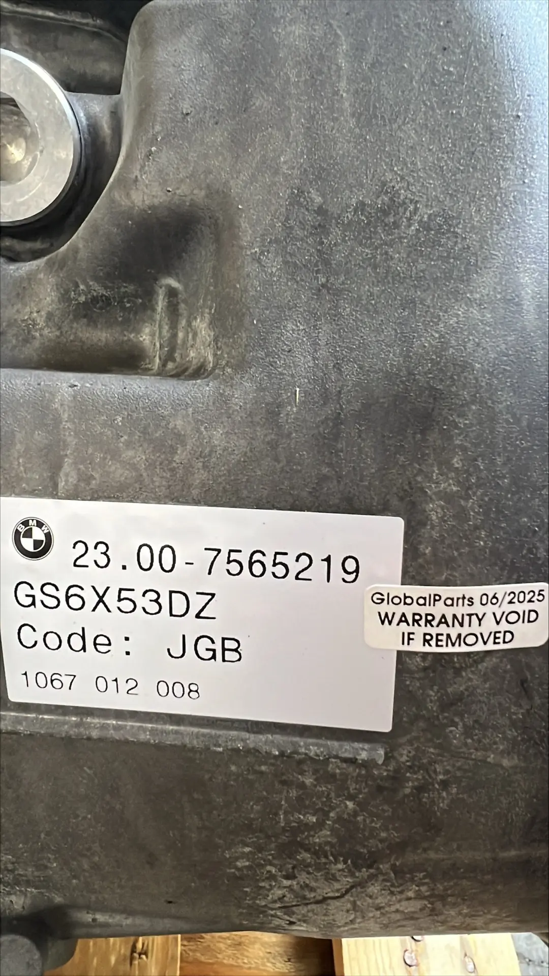 Boîte Vitesses Manuelle GS6X53DZ GARANTIE pour BMW E60 530xd X3 E83 3.0d X5 E53 3.0d à propos du numéro de pièce 7571429 BMW E60 530xd X3 E83 3.0d X5 E53 3.0d Boîte Vitesses Manuelle GS6X53DZ GARANTIE - SKU 7571429 - Numéro de pièce 7571429