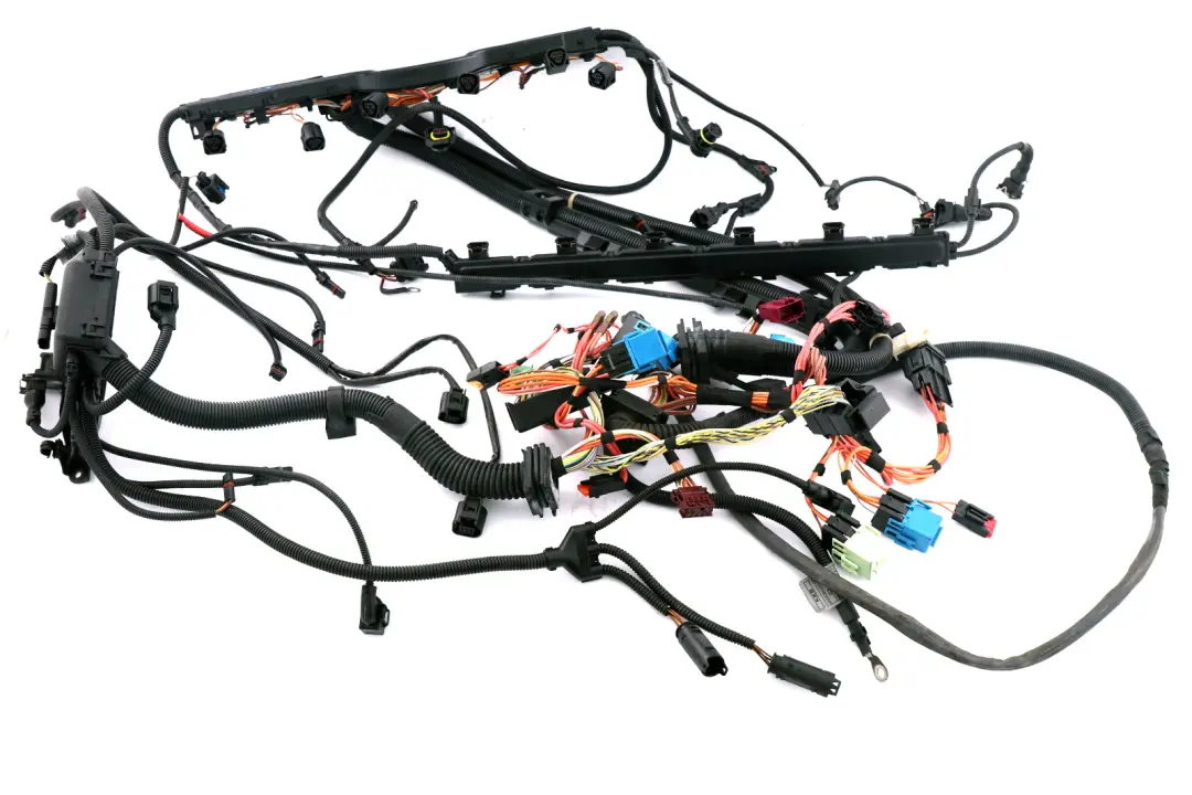 N52 Wiring Loom Harness Engine Automatic Gearbox to BMW E90 E91 Petrol with Part number 7571952 BMW E90 E91 Petrol N52 Wiring Loom Harness Engine Automatic Gearbox - SKU 7571952 - Part number 7571952
