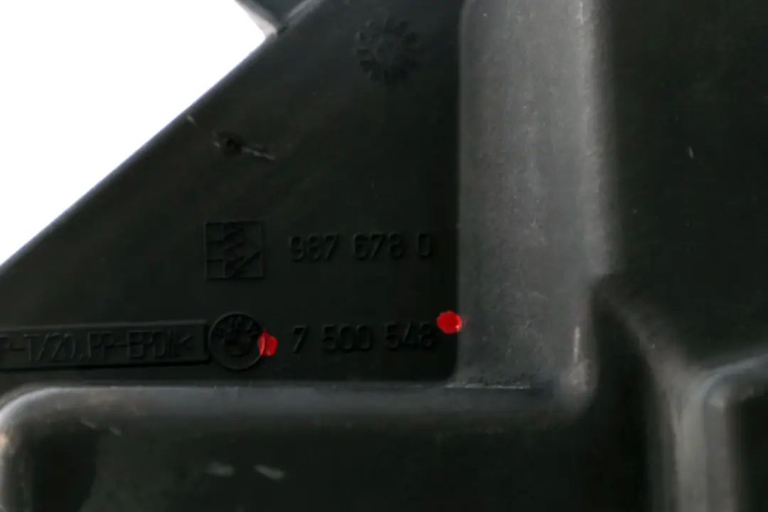 BMW E65 Osłona obudowa powietrza 7500548 - SKU 7571984 - Numer Części 7571984