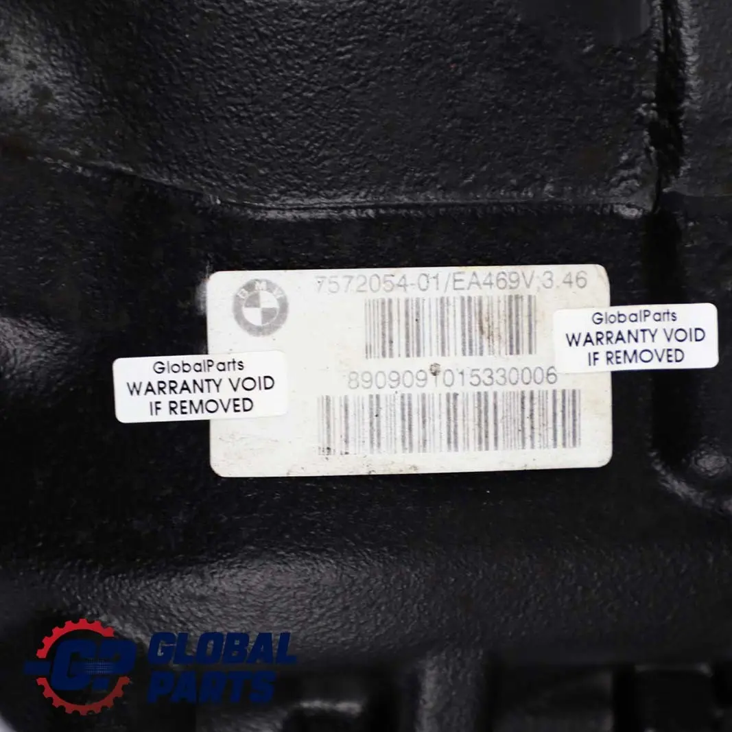 N54 Rear Differential Diff 3,46 Ratio WARRANTY BMW E90 E91 E92 335i - SKU 7572054 - Part number 7572054