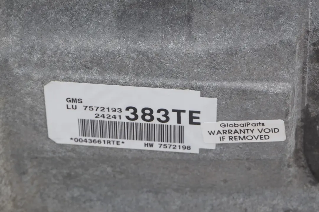 BMW E90 E91 E92 E93 330i N52N Boîte de Vitesses Automatique GARANTIE - SKU 7572193 - Numéro de pièce 7572193
