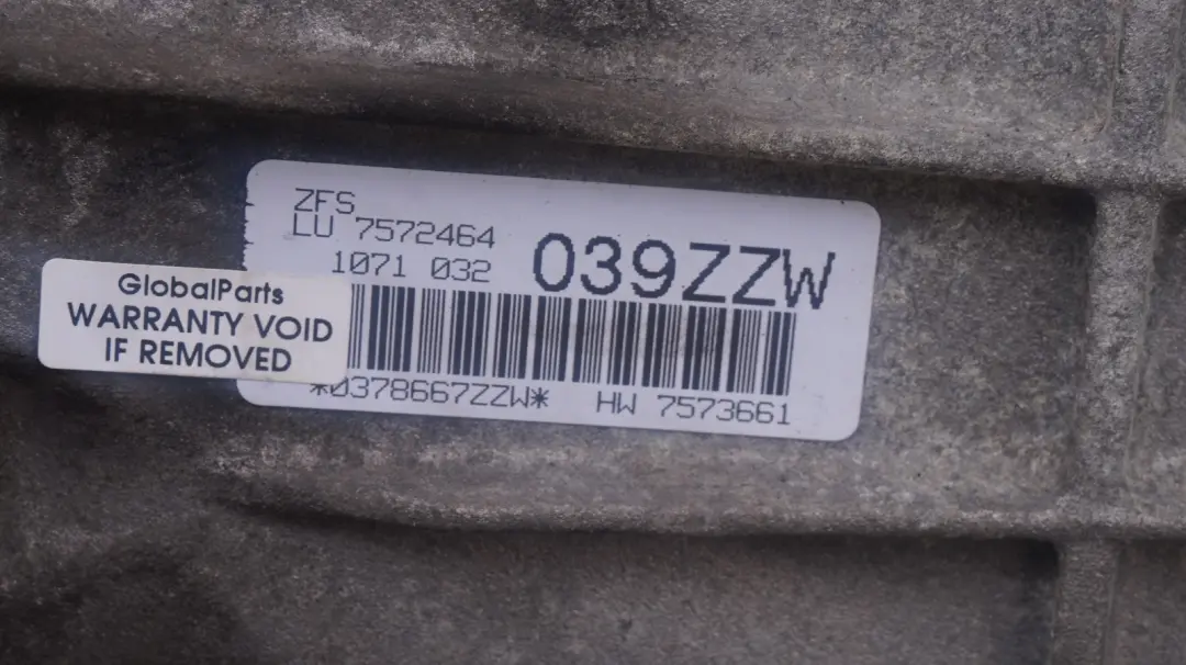 BMW E87 E90 320d N47 Skrzynia Biegów Automatyczna - SKU 7572464 - Numer Części 7572464