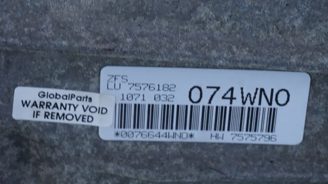BMW E81 E87 E90 E91 120d 320d N47 Automatik Getriebe GA6HP19Z GARANTIE - SKU 7572464 - Teilenummer 7572464