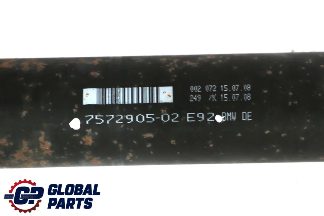 BMW E90 E91 E92 Propshaft Prop Shaft Diesel N47 320D Manual - SKU 7572905 - Part number 7572905