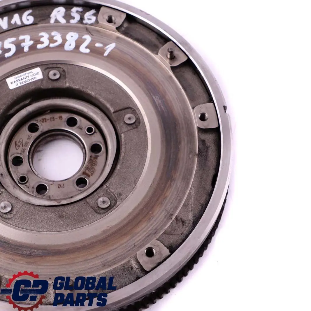 9HZ Dual Twin Mass Flywheel to Mini Cooper One D R55 R56 Diesel W16 with Part number 7573382 Mini Cooper One D R55 R56 Diesel W16 9HZ Dual Twin Mass Flywheel - SKU 7573382-1 - Part number 7573382