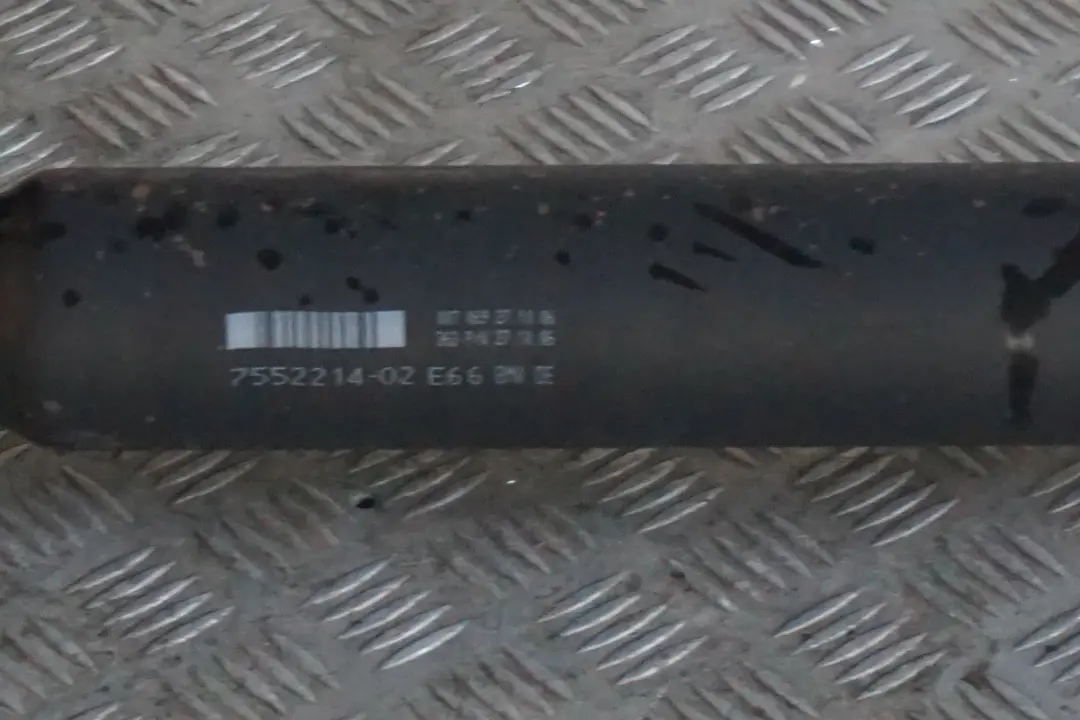 M57N2 Automatic Gearbox Drive Prop Shaft Petrol to BMW 7 Series E66 Long 730Ld with Part number 7573488 BMW 7 Series E66 Long 730Ld M57N2 Automatic Gearbox Drive Prop Shaft Petrol - SKU 7573488 - Part number 7573488