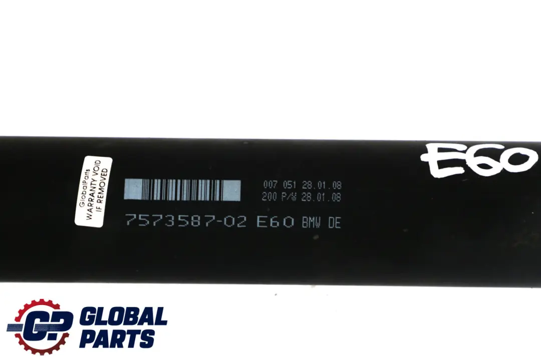 N47 Drive Prop Shaft Propshaft Manual to BMW E60 E61 LCI 520d with Part number 7573587 BMW E60 E61 LCI 520d N47 Drive Prop Shaft Propshaft Manual - SKU 7573587 - Part number 7573587