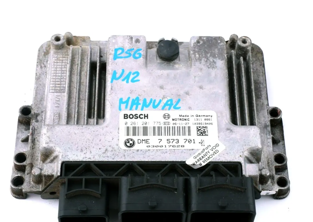 Mini Cooper One R55 R56 N12 DME Komputer Silnika Benzyna ECU - SKU 7573701-2 - Numer Części 7573701