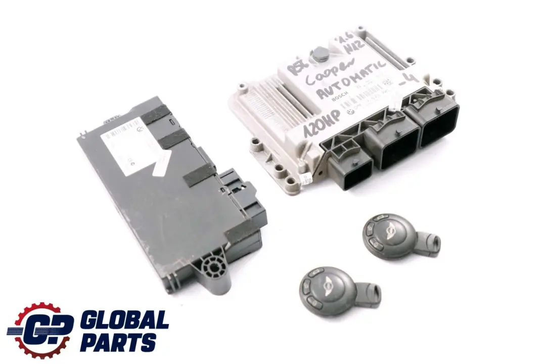 Mini Cooper R56 N12 Petrol Engine ECU Kit DME CAS3 + 2 Keys Automatic - SKU 7573701-4 - Part number 7573701