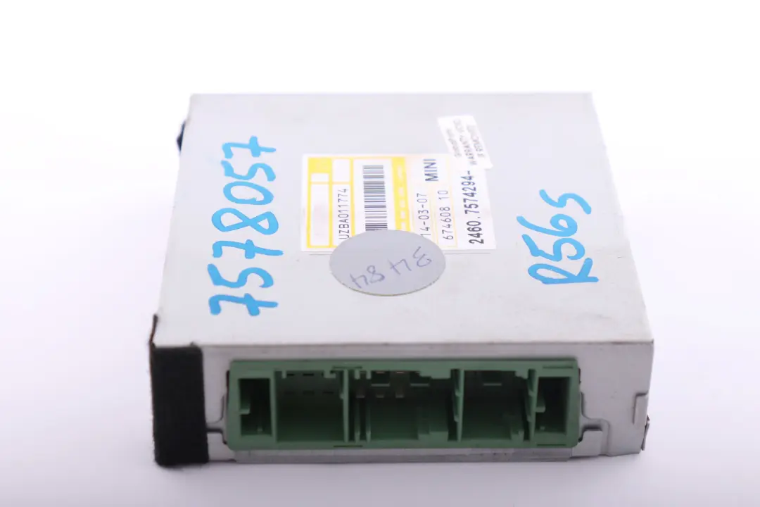 Gearbox TCU ECU Control Unit EGS Module to Mini Cooper S R56 Automatic with Part number 7574294 Mini Cooper S R56 Automatic Gearbox TCU ECU Control Unit EGS Module - SKU 7574294 - Part number 7574294