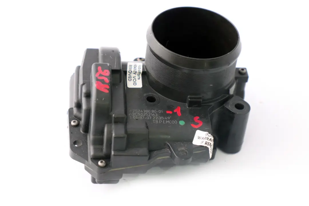 Przepustnica do MINI S R55 R56 R57 R58 R59 R60 E61 o numerze 7574380 MINI S R55 R56 R57 R58 R59 R60 E61 Przepustnica - SKU 7574380-1 - Numer Części 7574380