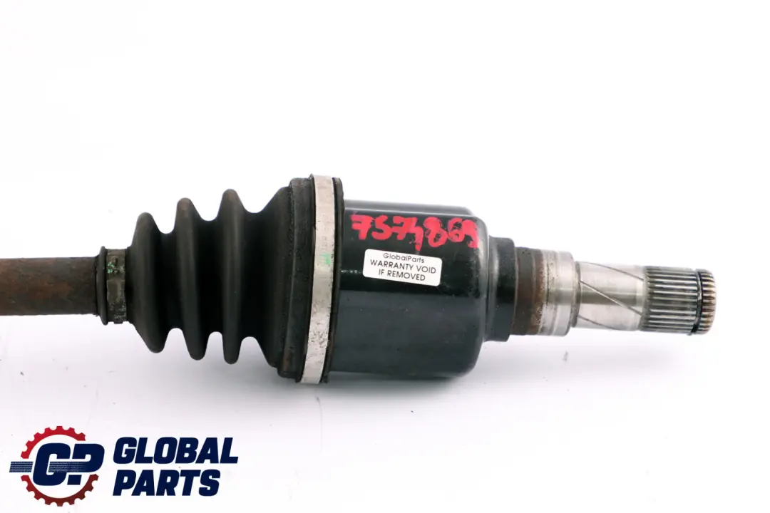 Driveshaft Output Shaft Front Left N/S Manual to BMW Mini Cooper R50 R52 with Part number 7574869 BMW Mini Cooper R50 R52 Driveshaft Output Shaft Front Left N/S Manual - SKU 7574869 - Part number 7574869