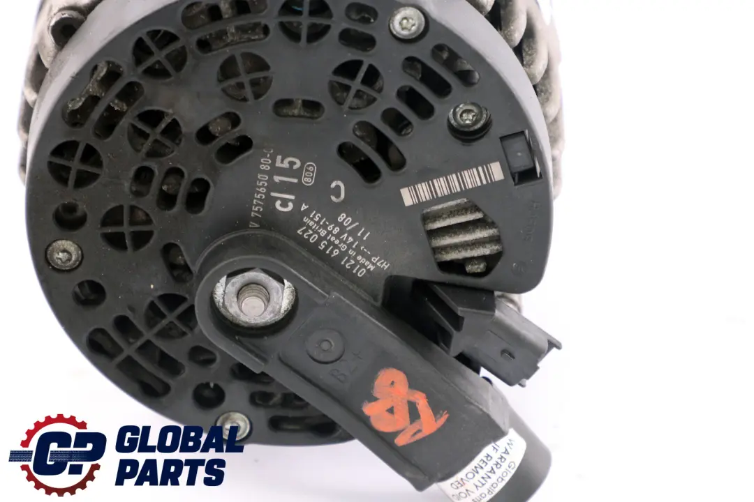 Gasolina Alternador Generador para MINI Cooper One R55 R56 R57 R58 LCI con número de pieza 7575650 MINI Cooper One R55 R56 R57 R58 LCI Gasolina Alternador Generador - SKU 7575650 - Número de pieza 7575650