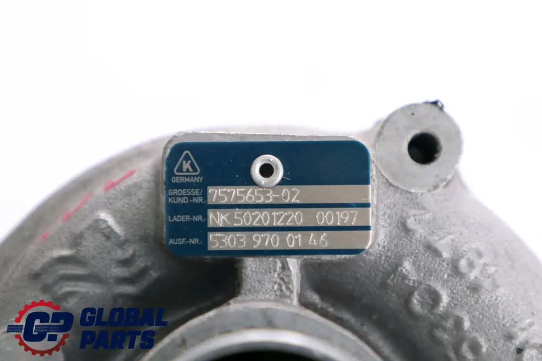 Turbosprężarka do Mini Cooper S JCW R55 R56 R57 R58 R59 o numerze 7575653 Mini Cooper S JCW R55 R56 R57 R58 R59 Turbosprężarka - SKU 7575653 - Numer Części 7575653