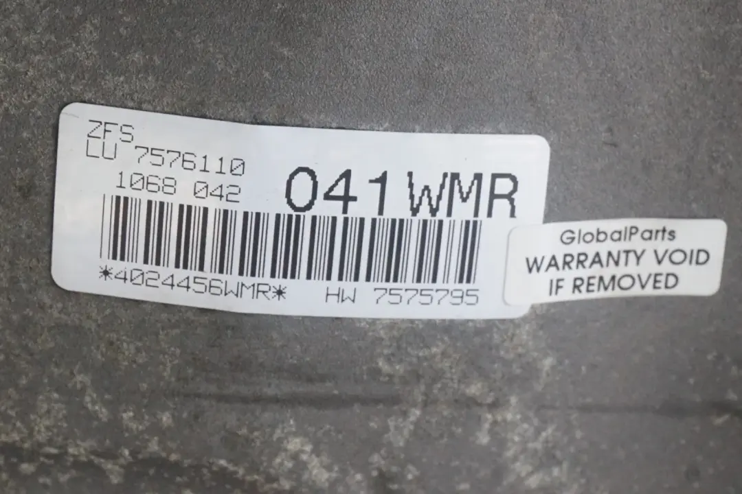 Caja de cambios automática BMW E92 E93 330d M57N2 Auto GA6HP26Z GARANTÍA para con número de pieza 7576110 Caja de cambios automática BMW E92 E93 330d M57N2 Auto GA6HP26Z GARANTÍA - SKU 7576110 - Número de pieza 7576110