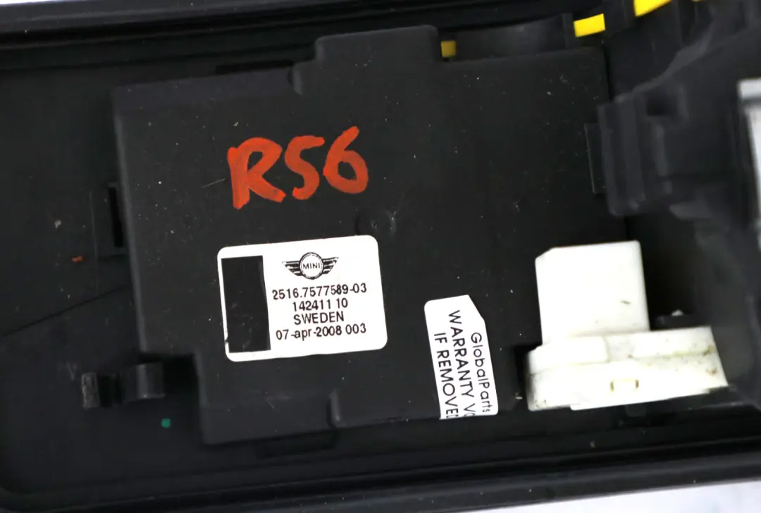 Commutation Steptronic Automatique pour Mini Cooper R55 R56 R57 à propos du numéro de pièce 7644233 Mini Cooper R55 R56 R57 Commutation Steptronic Automatique - SKU 7577589 - Numéro de pièce 7644233