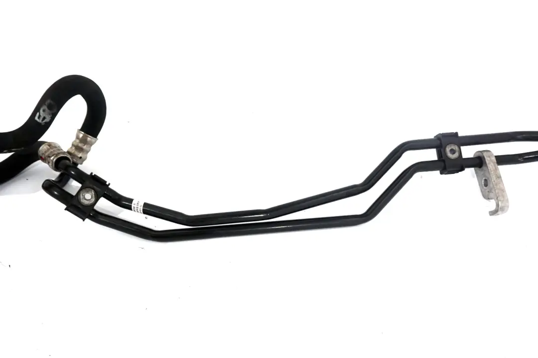 BMW E90 Intercambiador Calor Aceite Refrigerante Tubo Entrada Manguera Salida - SKU 7577641 - Número de pieza 7577641