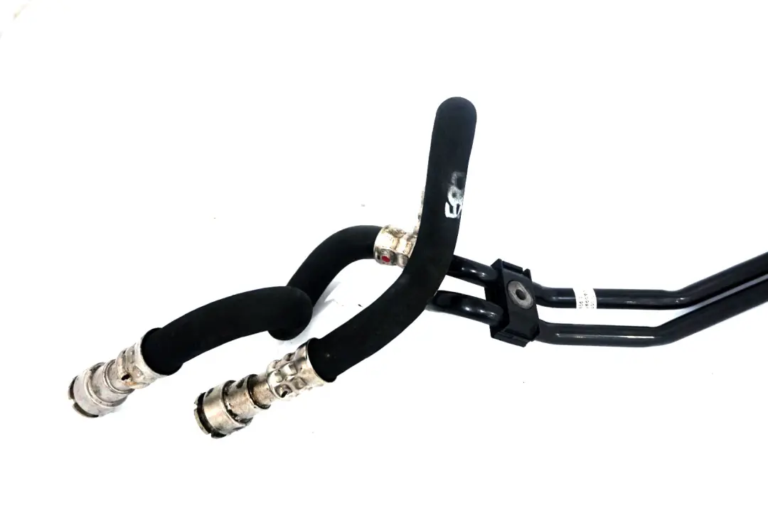 BMW E90 Intercambiador Calor Aceite Refrigerante Tubo Entrada Manguera Salida - SKU 7577641 - Número de pieza 7577641