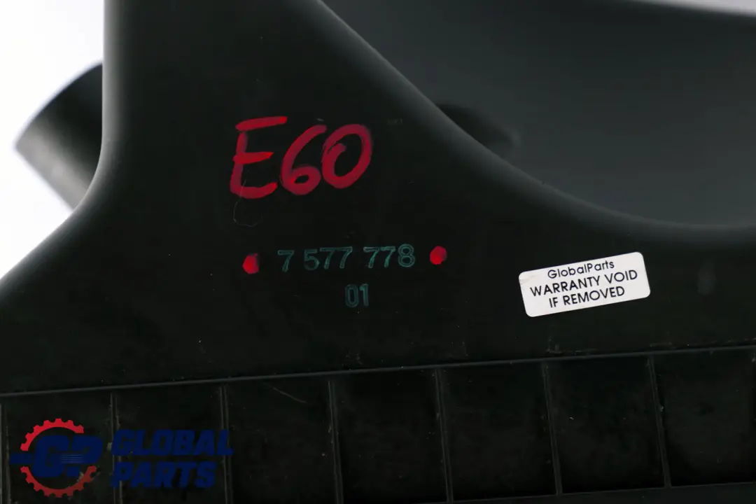 BMW E60 E61 E63 E64 Boîte de filtre à air Silencieux d'admission - SKU 7577778 - Numéro de pièce 7577778