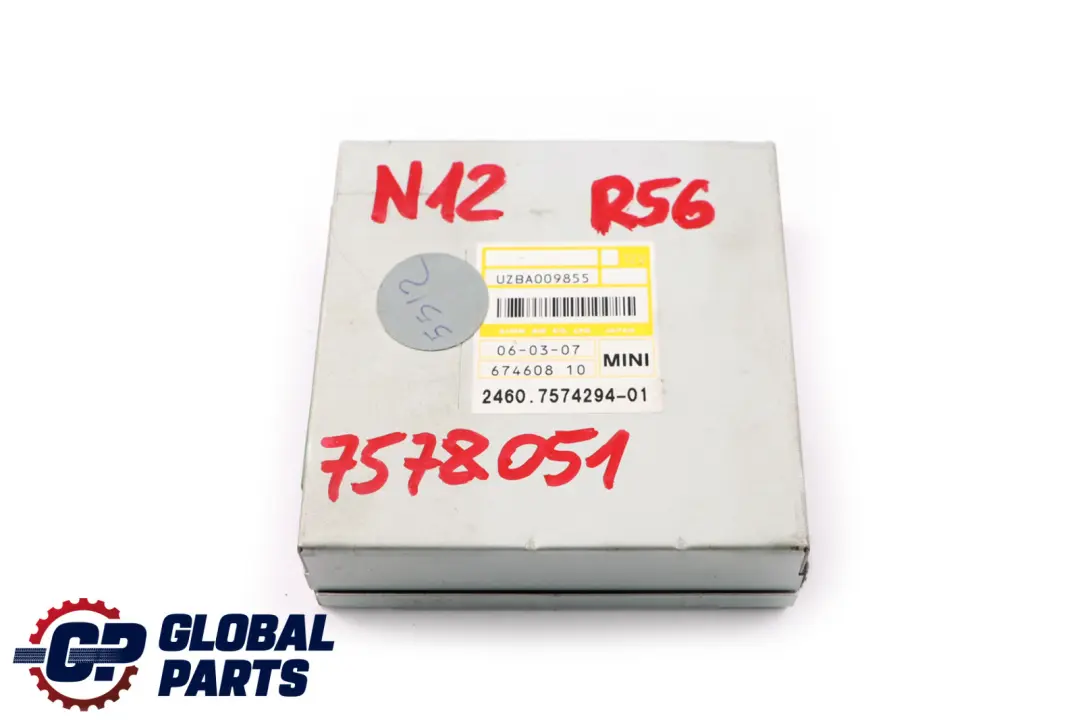 Transmission Automatique Commande EGS 7574294 7571340 pour Mini Cooper R56 à propos du numéro de pièce 7578051 Mini Cooper R56 Transmission Automatique Commande EGS 7574294 7571340 - SKU 7578051 - Numéro de pièce 7578051
