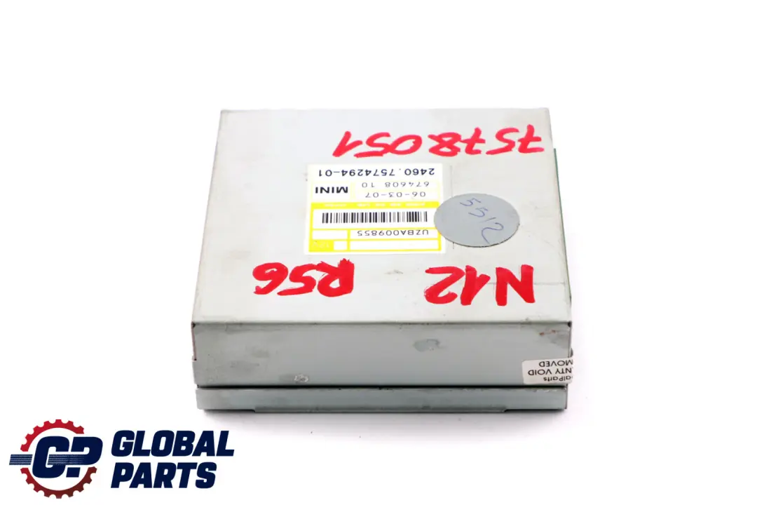 Caja De cambios automatica Unidad De control basica EGS 7574294 7571340 para Mini R56 con número de pieza 7578051 Mini R56 Caja De cambios automatica Unidad De control basica EGS 7574294 7571340 - SKU 7578051 - Número de pieza 7578051