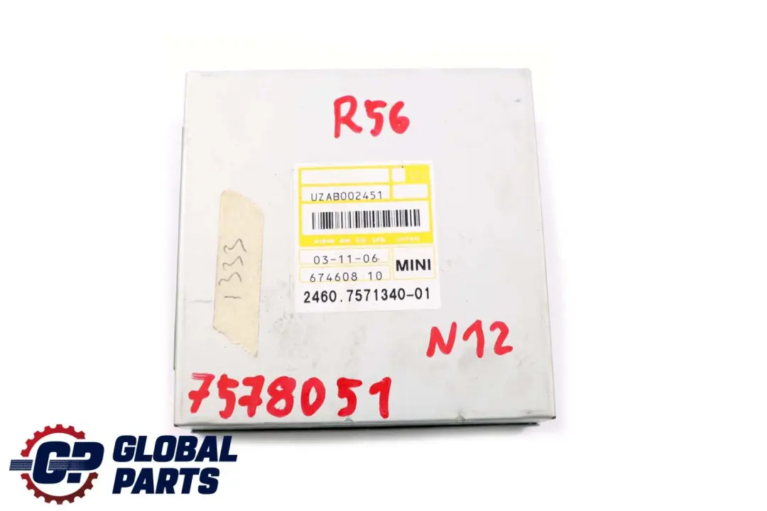 Transmission Automatique Commande EGS 7574294 7571340 pour Mini Cooper R56 à propos du numéro de pièce 7578051 Mini Cooper R56 Transmission Automatique Commande EGS 7574294 7571340 - SKU 7578051 - Numéro de pièce 7578051