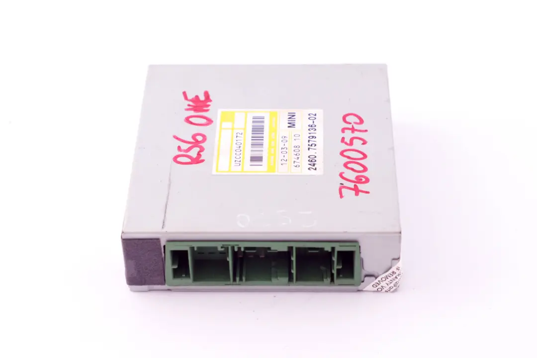 Automatikgetriebe ECU Steuergerät EGS Modul für BMW Mini One R55 R56 mit Teilenummer 7600570 BMW Mini One R55 R56 Automatikgetriebe ECU Steuergerät EGS Modul - SKU 7579135 - Teilenummer 7600570