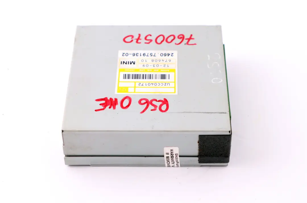 Gearbox ECU Control Unit EGS Module to BMW Mini One R55 R56 Automatic with Part number 7600570 BMW Mini One R55 R56 Automatic Gearbox ECU Control Unit EGS Module - SKU 7579135 - Part number 7600570