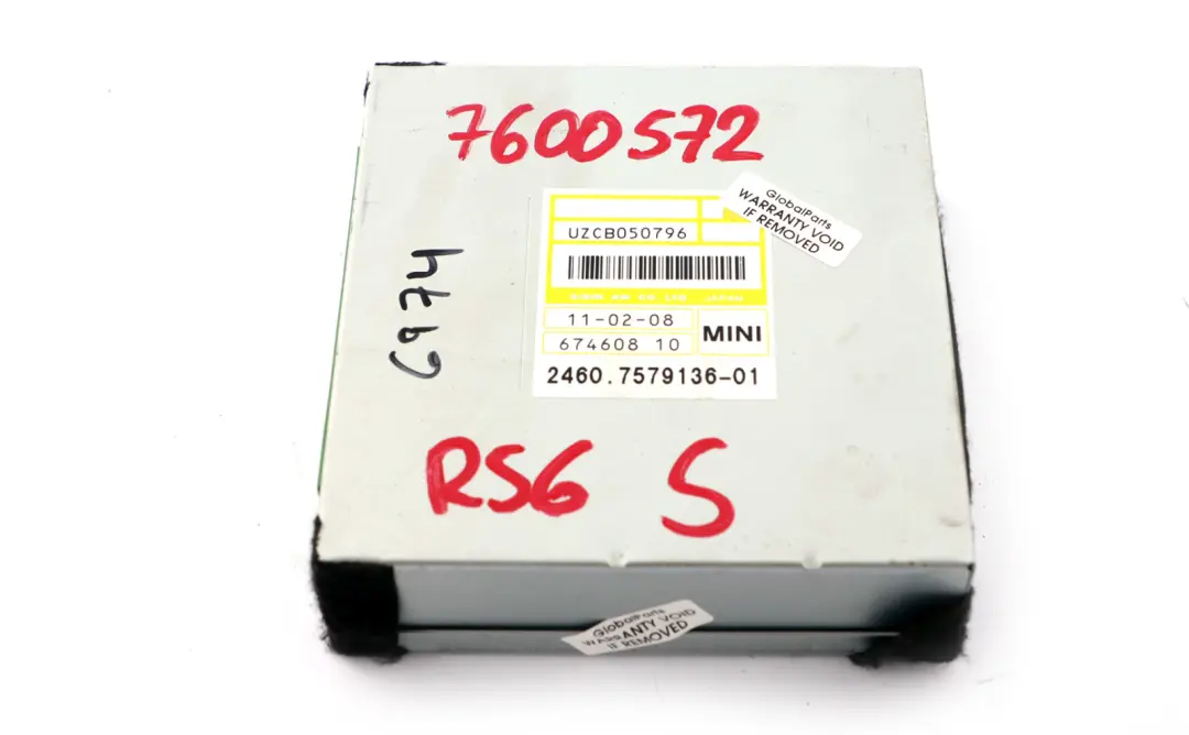 BMW Mini Cooper S R56 Automatic Gearbox ECU Control Unit EGS Module - SKU 7579136 - Part number 7600572