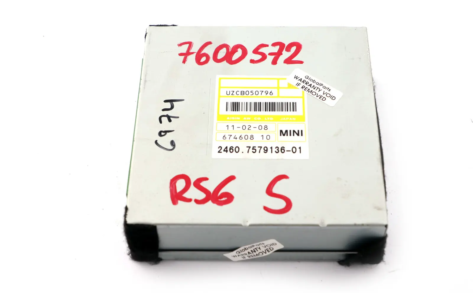 Mini Cooper S R56 Transmission Automatique ecu Commande EGS Module 7579136