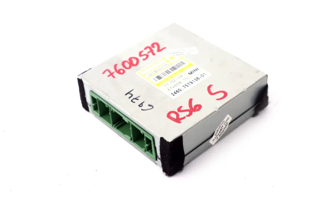 Mini Cooper S R56 Cambio Automatico ECU Centralina EGS Modulo - SKU 7579136 - Numero di parte 7600572
