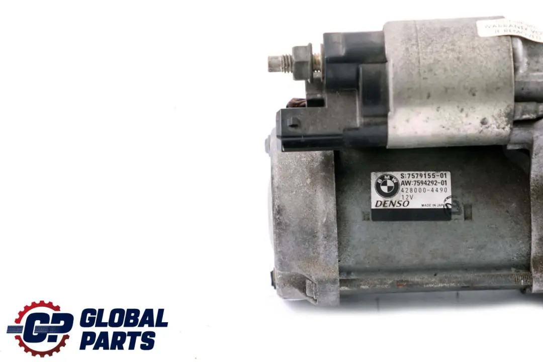  Motor Anlasser BMW X5 E70 LCI F07 X6 E71 N55 Benzin Denso - SKU 7579155 - Teilenummer 7579155