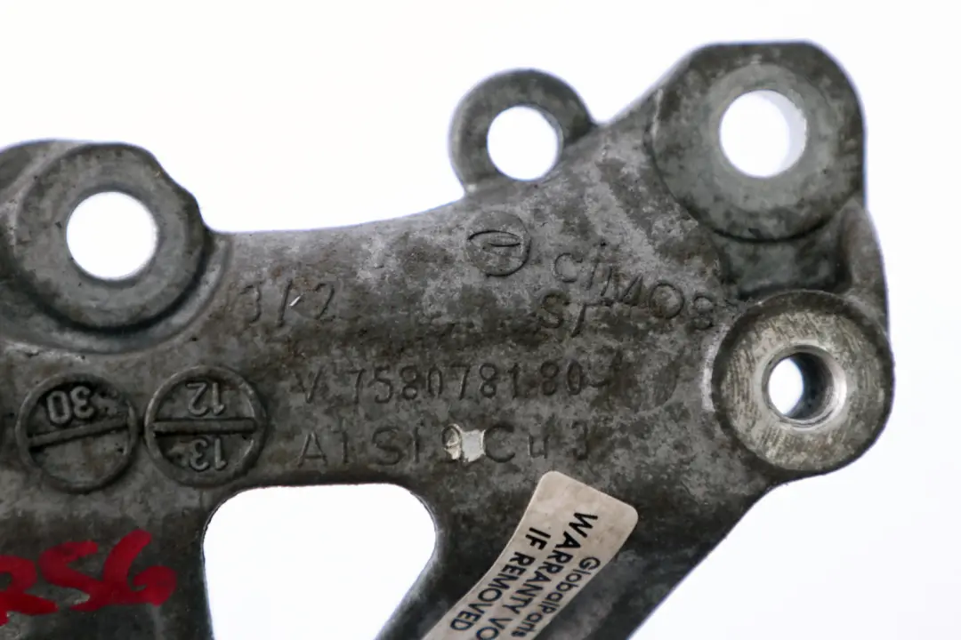 Soporte Compresor Climatizador para Mini R55 R56 R57 LCI con número de pieza 7580781 Mini R55 R56 R57 LCI Soporte Compresor Climatizador - SKU 7580781 - Número de pieza 7580781