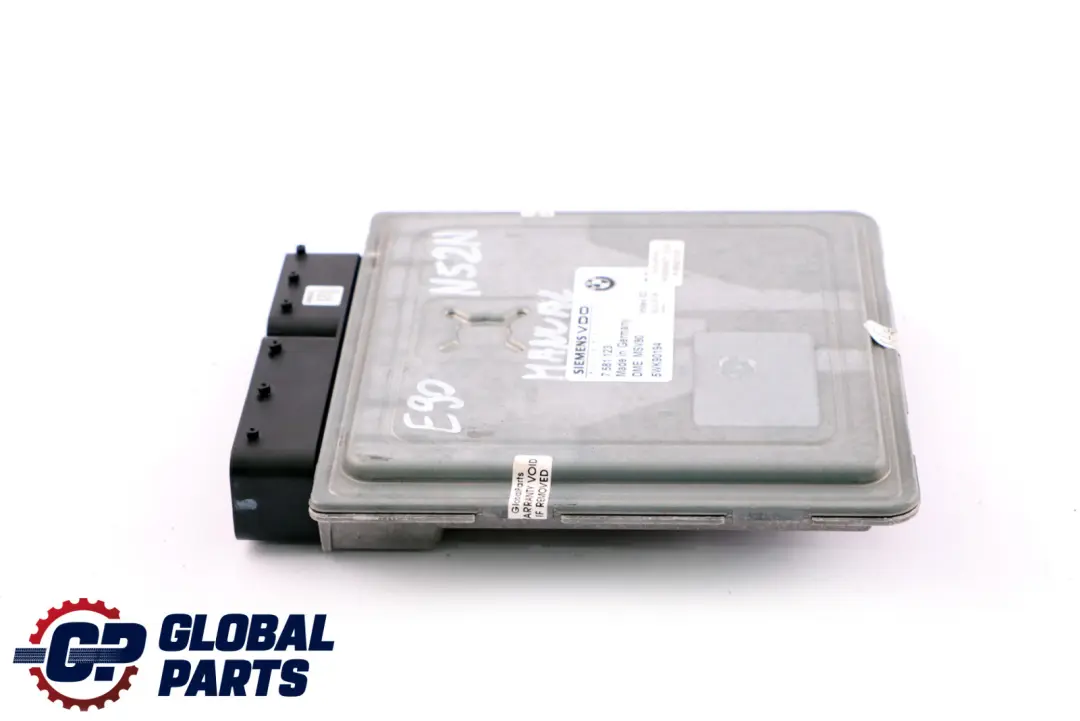 BMW 3 Series E90 E91 E92 Engine N52N ECU Control Unit DME MSV80 Manual - SKU 7581123 - Part number 7581123