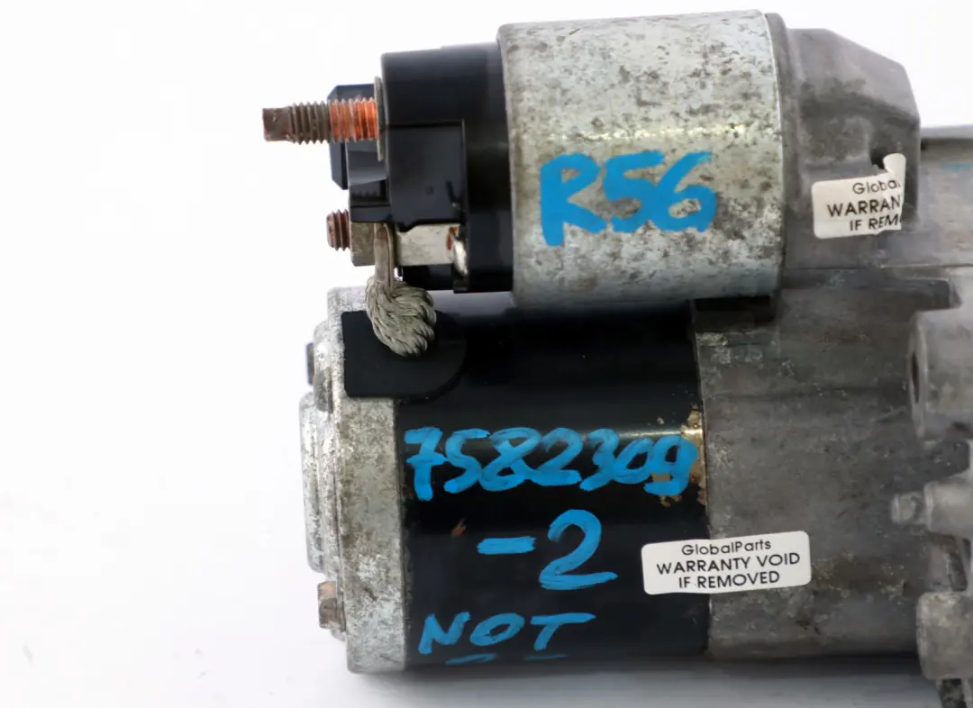 Starter Motor to BMW Mini Cooper One 2 R55 R56 R57 R58 R59 R60 R61 Engine with Part number 7582309 BMW Mini Cooper One 2 R55 R56 R57 R58 R59 R60 R61 Engine Starter Motor - SKU 7582309-2 - Part number 7582309