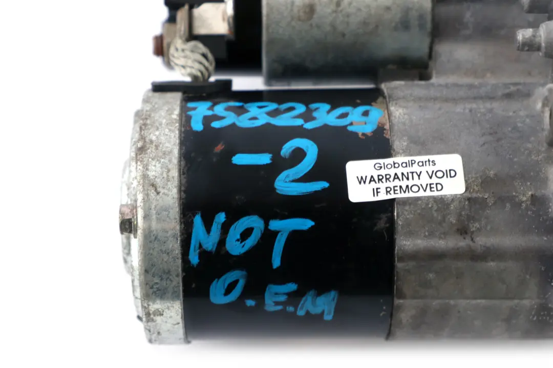 Anlasser Motor 7582308 für BMW Mini Cooper One R55 R56 R57 R58 R59 R60 R61 mit Teilenummer 7582309 BMW Mini Cooper One R55 R56 R57 R58 R59 R60 R61 Anlasser Motor 7582308 - SKU 7582309-2 - Teilenummer 7582309