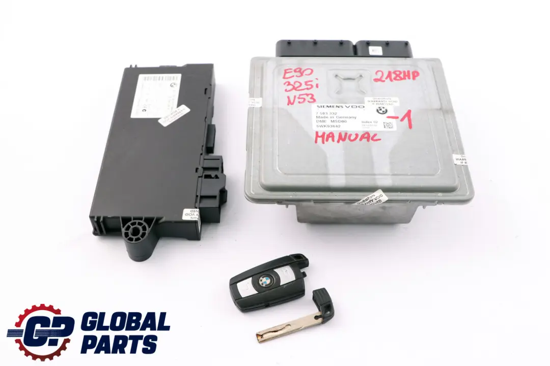 N53 218HP ECU Kit DME CAS3 + Key Manual to BMW 3 Series E90 E91 LCI 325i with Part number 7583332 BMW 3 Series E90 E91 LCI 325i N53 218HP ECU Kit DME CAS3 + Key Manual - SKU 7583332-1 - Part number 7583332