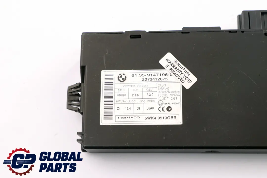 N53 218HP ECU Kit DME CAS3 + Key Manual to BMW 3 Series E90 E91 LCI 325i with Part number 7583332 BMW 3 Series E90 E91 LCI 325i N53 218HP ECU Kit DME CAS3 + Key Manual - SKU 7583332-1 - Part number 7583332