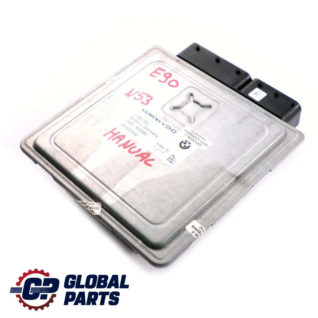 BMW E60 LCI E90 E91 E92 Petrol N53 N54 Engine Control Unit DME Manual - SKU 7583332 - Part number 7583332