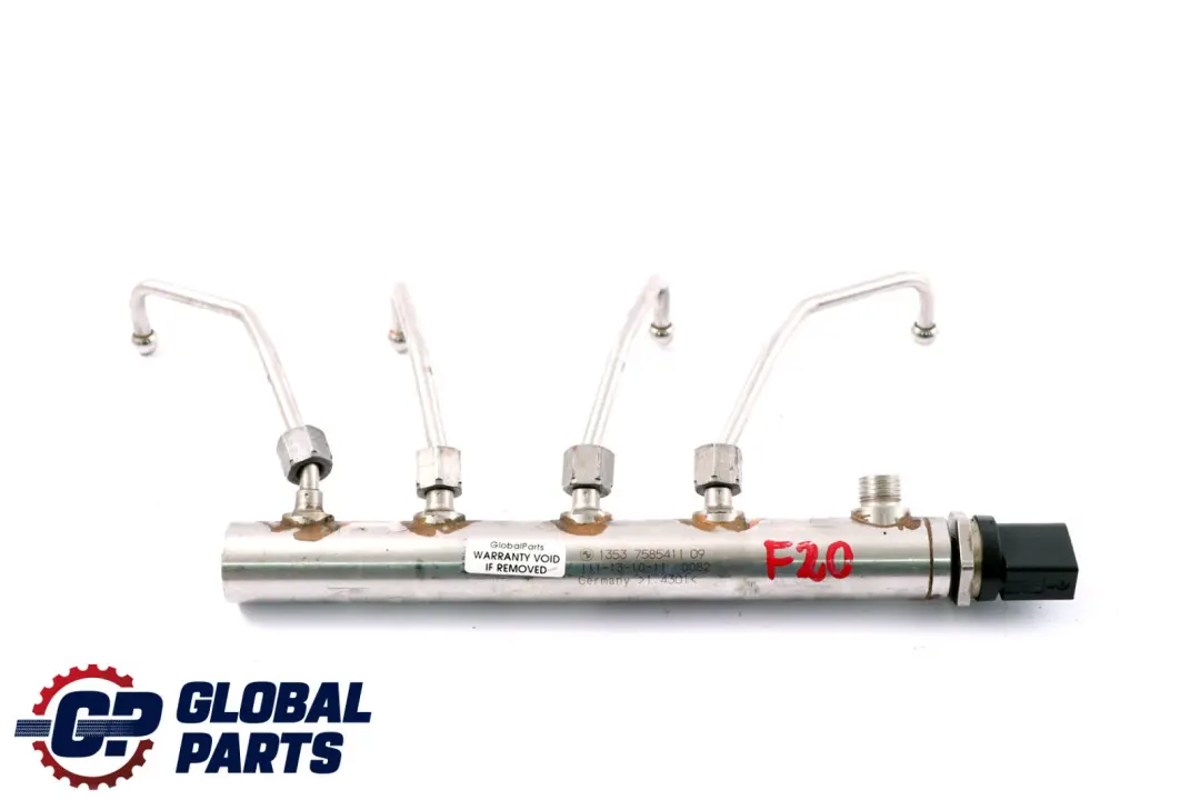Rail Carburante Rail Alta Pressione Benzina per BMW F10 F20 F21 F30 LCI con numero di parte 7585411 BMW F10 F20 F21 F30 LCI Rail Carburante Rail Alta Pressione Benzina - SKU 7585411 - Numero di parte 7585411