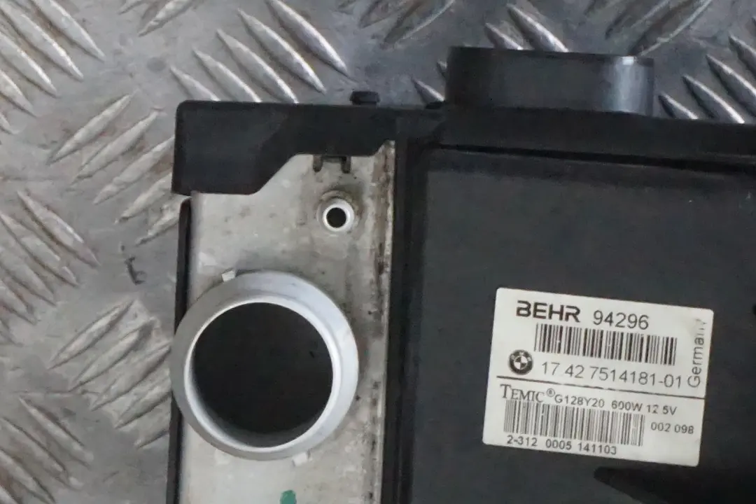 BMW 5 6 Series E60 E61 E63 E64 545i 645i N62 600W Engine Cooling Radiator Fan - SKU 7585440 - Part number 7585440