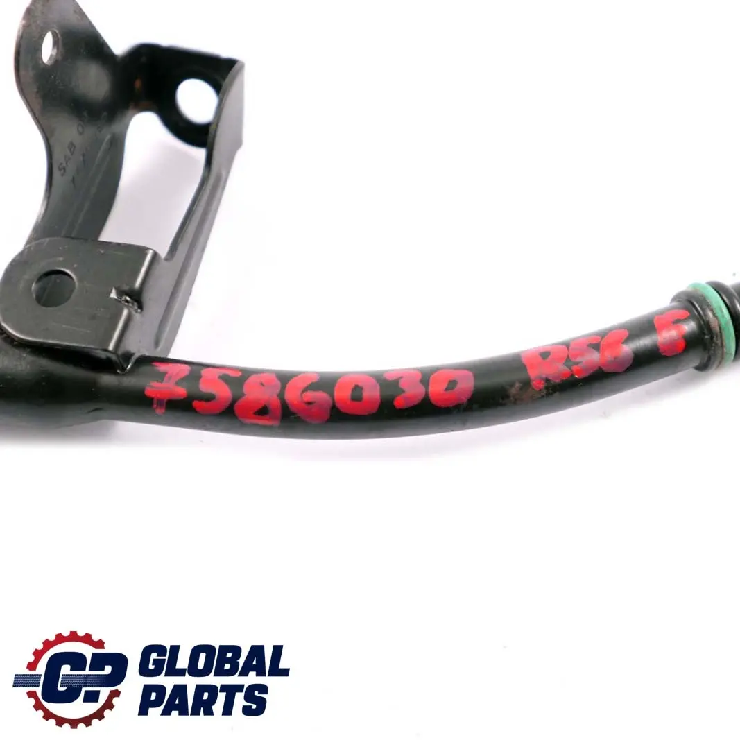 Oil Dipstick Guide Tube to Mini Cooper R55 R56 R57 N12 N14 Engine with Part number 7586030 Mini Cooper R55 R56 R57 N12 N14 Engine Oil Dipstick Guide Tube - SKU 7586030 - Part number 7586030