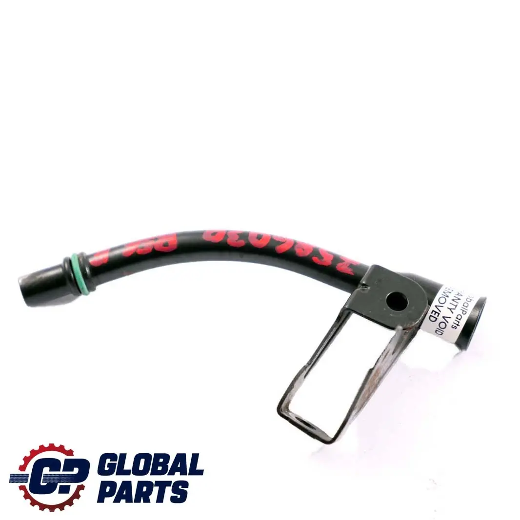 Oil Dipstick Guide Tube to Mini Cooper R55 R56 R57 N12 N14 Engine with Part number 7586030 Mini Cooper R55 R56 R57 N12 N14 Engine Oil Dipstick Guide Tube - SKU 7586030 - Part number 7586030