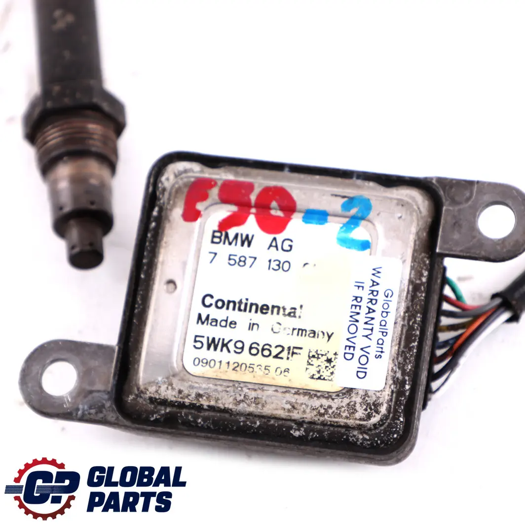 Sensor Nox Gasolina N43 para BMW E81 E87 LCI E90 E91 E92 E93 con número de pieza 7587130 BMW E81 E87 LCI E90 E91 E92 E93 Sensor Nox Gasolina N43 - SKU 7587130-2 - Número de pieza 7587130
