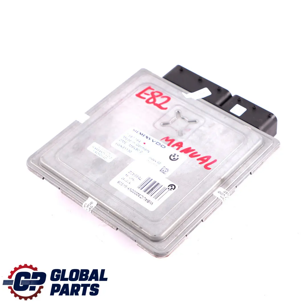 BMW E81 E82 E90 E91 E92 N52N ECU Basic Engine Control Unit DME Manual - SKU 7587164 - Part number 7587164