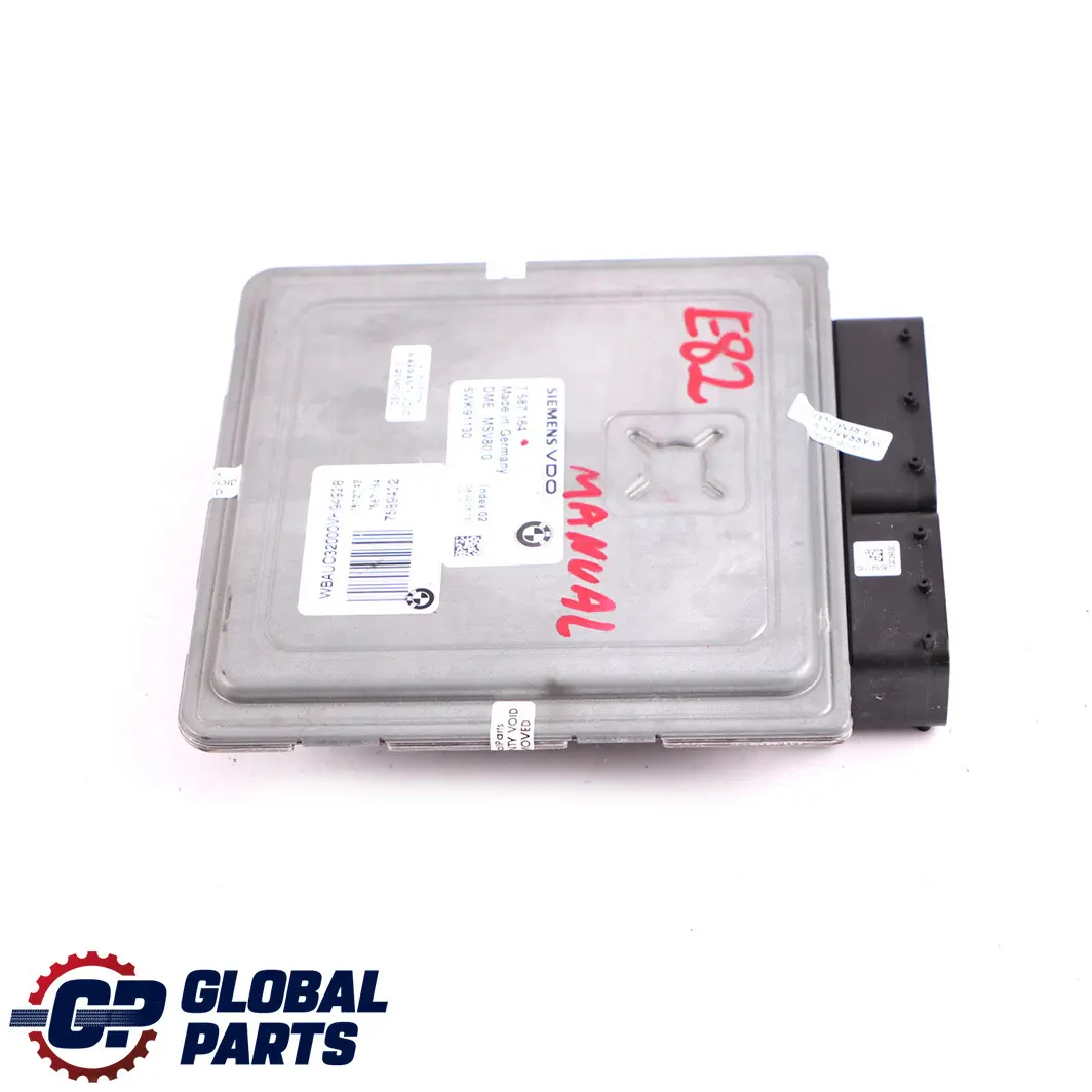 BMW E81 E82 E90 E91 E92 N52N ECU Basic Engine Control Unit DME Manual - SKU 7587164 - Part number 7587164