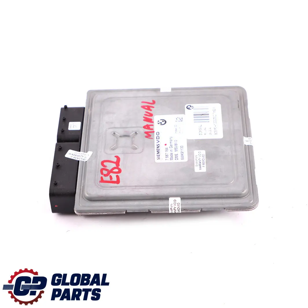 BMW E81 E82 E90 E91 E92 N52N ECU Basic Engine Control Unit DME Manual - SKU 7587164 - Part number 7587164